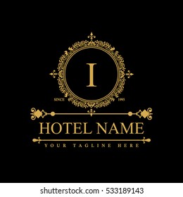 Luxury Logo template in vector for Restaurant, Royalty, Boutique, Cafe, Hotel, Heraldic, Jewelry, Fashion and other vector illustration