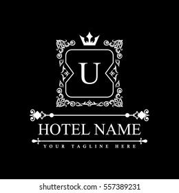 Luxury Logo template in vector for Restaurant, Royalty, Boutique, Cafe, Hotel, Heraldic, Jewelry, Fashion and other vector illustration
