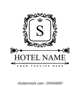 Luxury Logo template in vector for Restaurant, Royalty, Boutique, Cafe, Hotel, Heraldic, Jewelry, Fashion and other vector illustration
