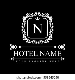 Luxury Logo template in vector for Restaurant, Royalty, Boutique, Cafe, Hotel, Heraldic, Jewelry, Fashion and other vector illustration