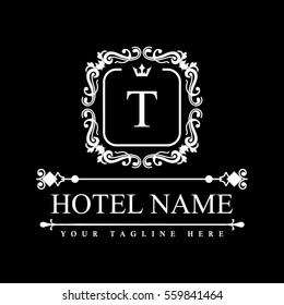 Luxury Logo template in vector for Restaurant, Royalty, Boutique, Cafe, Hotel, Heraldic, Jewelry, Fashion and other vector illustration