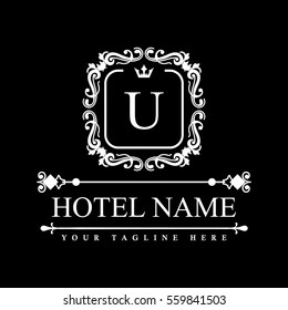 Luxury Logo template in vector for Restaurant, Royalty, Boutique, Cafe, Hotel, Heraldic, Jewelry, Fashion and other vector illustration