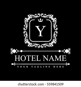 Luxury Logo template in vector for Restaurant, Royalty, Boutique, Cafe, Hotel, Heraldic, Jewelry, Fashion and other vector illustration