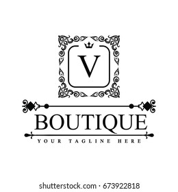 Luxury Logo template in vector for Restaurant, Royalty, Boutique, Cafe, Hotel, Heraldic, Jewelry, Fashion and other vector illustration