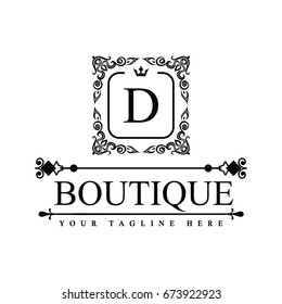 Luxury Logo template in vector for Restaurant, Royalty, Boutique, Cafe, Hotel, Heraldic, Jewelry, Fashion and other vector illustration