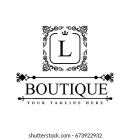 Luxury Logo template in vector for Restaurant, Royalty, Boutique, Cafe, Hotel, Heraldic, Jewelry, Fashion and other vector illustration