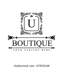 Luxury Logo template in vector for Restaurant, Royalty, Boutique, Cafe, Hotel, Heraldic, Jewelry, Fashion and other vector illustration