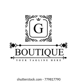 Luxury Logo template in vector for Restaurant, Royalty, Boutique, Cafe, Hotel, Heraldic, Jewelry, Fashion and other vector illustration