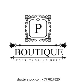 Luxury Logo template in vector for Restaurant, Royalty, Boutique, Cafe, Hotel, Heraldic, Jewelry, Fashion and other vector illustration
