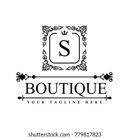Luxury Logo template in vector for Restaurant, Royalty, Boutique, Cafe, Hotel, Heraldic, Jewelry, Fashion and other vector illustration