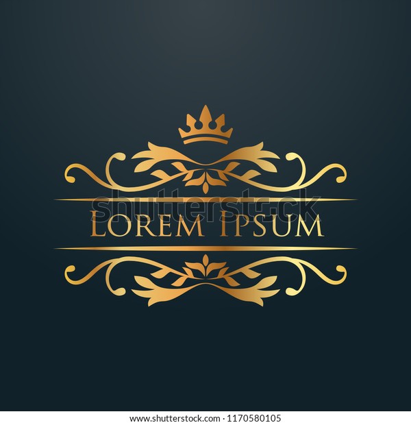 Luxury Logo template in vector for Restaurant,
Royalty, Boutique, Cafe, Hotel, Heraldic, Jewelry, Fashion and
other vector illustration. EPS
10.