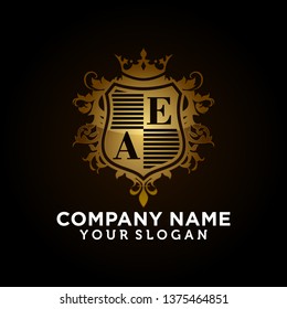 Luxury Logo template in vector for Wedding, Restaurant, Royalty, Boutique, Cafe, Hotel, Heraldic, Jewelry, Fashion and other vector illustration