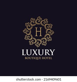 Luxury Logo template in vector for Wedding, Restaurant, Royalty, Boutique, Cafe, Hotel, Heraldic, Jewelry, Fashion and other vector illustration
