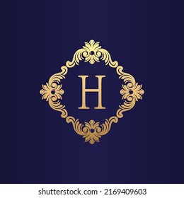 Luxury Logo template in vector for Wedding, Restaurant, Royalty, Boutique, Cafe, Hotel, Heraldic, Jewelry, Fashion and other vector illustration
