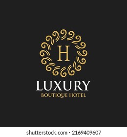 Luxury Logo template in vector for Wedding, Restaurant, Royalty, Boutique, Cafe, Hotel, Heraldic, Jewelry, Fashion and other vector illustration
