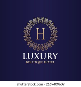 Luxury Logo template in vector for Wedding, Restaurant, Royalty, Boutique, Cafe, Hotel, Heraldic, Jewelry, Fashion and other vector illustration
