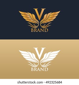 luxury logo vector design template