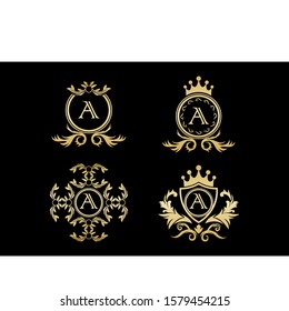 luxury logo vector, template, illustration