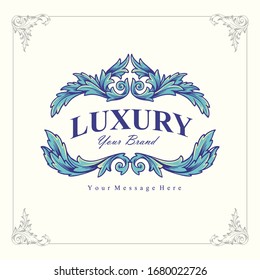 Luxury Logo Vetor Style Concept