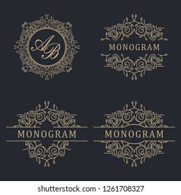 Luxury logo wedding