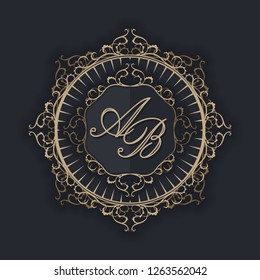 Luxury logo for wedding
