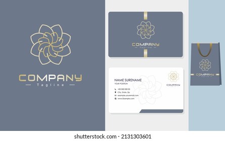 Luxury logos,  Shopping Bag and Business Card Inspiration