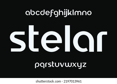 Luxuriöse Schrift in Kleinbuchstaben