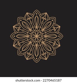 Luxury mandala arabesque background design