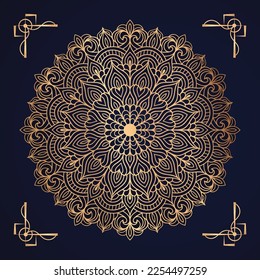 Luxury Mandala Arabesque Pattern Arabic Islamic east style

Golden Decorative mandala design with arabesque pattern Arabic Islamic east style.

Golden Mandala Illustration in doodle style.