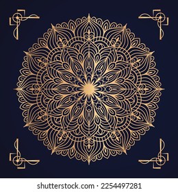 Luxury Mandala Arabesque Pattern Arabic Islamic east style

Golden Decorative mandala design with arabesque pattern Arabic Islamic east style.

Golden Mandala Illustration in doodle style.