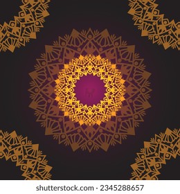 Luxury mandala art for background  