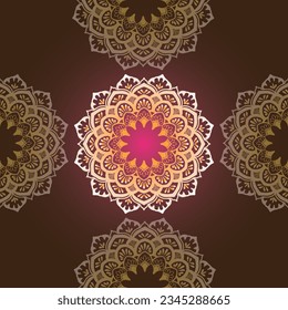 Luxury mandala art for background  