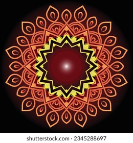 Luxury mandala art for background  