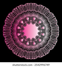 A luxury mandala art and background