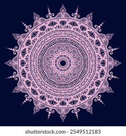  A luxury mandala art and background