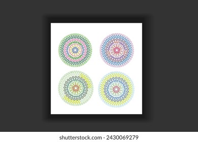 Luxury Mandala art design  banner design social media post