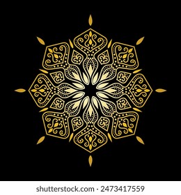 Luxury mandala art for design vintage decoration,book cover,motif,Ethnic design,ornament,background,flyer,poster,banner,brochure,logo.