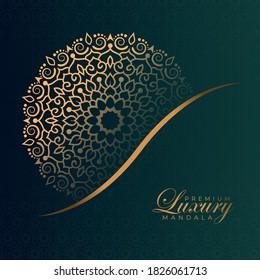 Luxury mandala background with arabesque pattern Arabic Islamic east style. decorative mandala for print, poster, cover, brochure, flyer, banner.