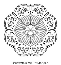 Luxury mandala background and arabesque pattern Arabic Islamic east style. decorative mandala for print, cover, poster, banner, brochure, and flyer, EPS 10