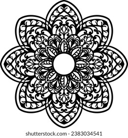 Luxury Mandala Background With Arabesque Pattern