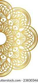 Luxury Mandala Background With Arabesque Pattern