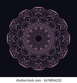 Luxury mandala background with  arabic islamic  style  Vector