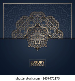 Luxury Mandala Background For Book Cover, Wedding Invitation, Or Other Project.