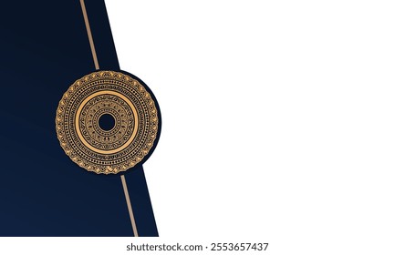 luxury mandala background for corner