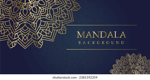 Luxury Mandala Background - Decorative Elegance with an Elegant Mandala