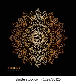 Luxury mandala background, decorative background with an elegant mandala design,  Luxury Mandala Islamic Background with Arabesque Pattern, Ornamental Background . Wedding card, Cover.