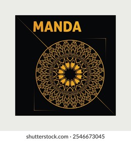Luxury Mandala Background design. Decorative mandala for print, brochure, poster, flyer, cover, banner etc.