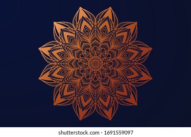 luxury mandala background design islamic 