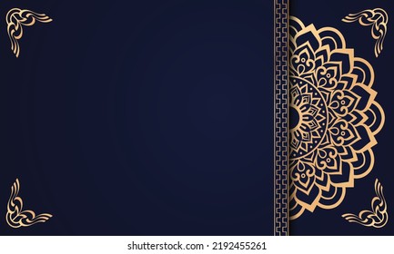 Luxury mandala background Design presentation Template.
Luxury mandala background with ornamental arabesque style design template premium vector.
Decorative Luxury mandala background design for print