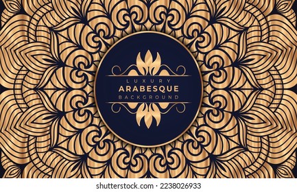 Diseño de fondo Mandala de lujo,
Plantilla de diseño de fondo de Mandala de lujo,
Fondo de Mandala de lujo con diseño de estilo arabesco ornamental premium vector